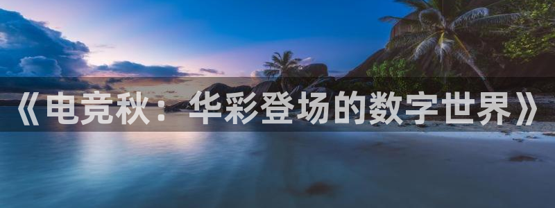 ky电竞：《电竞秋：华彩登场的数字世界》